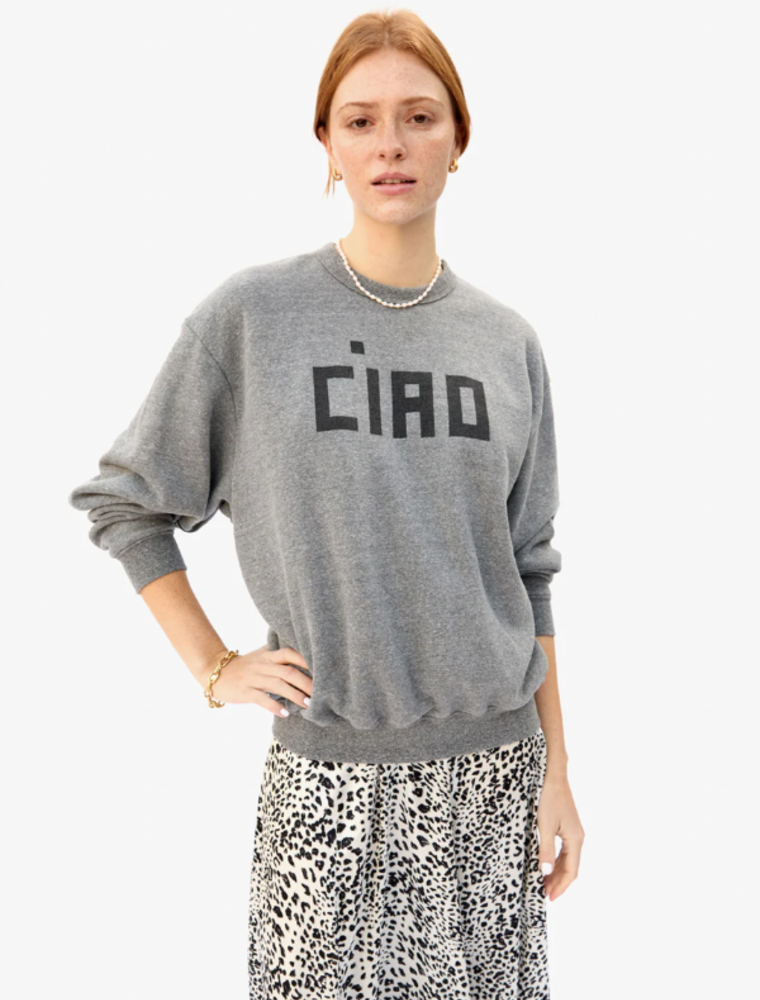 Clare V. Ciao Oversized Sweatshirt