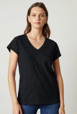 Velvet Jill City Slub V-Neck Tee