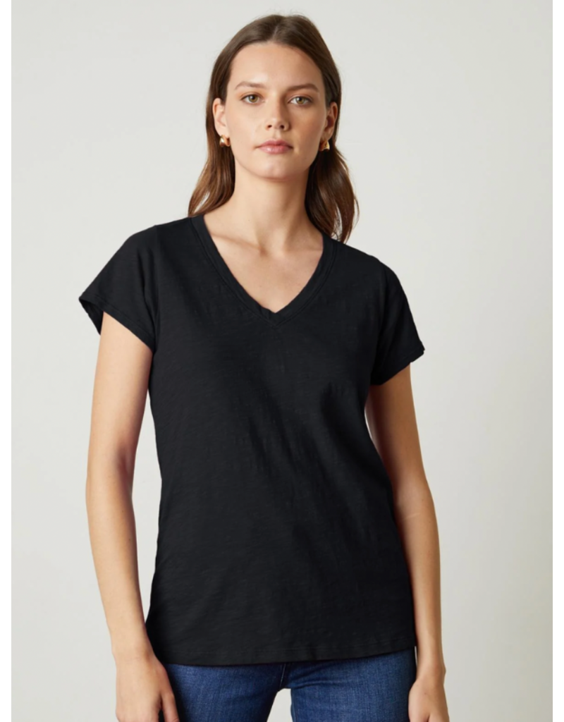 Velvet Jill City Slub V-Neck Tee