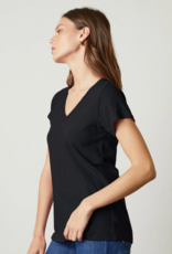 Velvet Jill City Slub V-Neck Tee