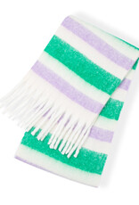 Lyla + Luxe Multi Coloured Striped Scarf