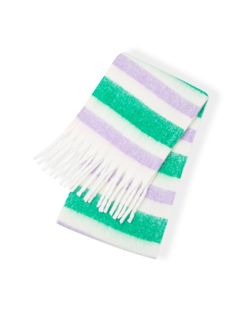 Lyla + Luxe Multi Coloured Striped Scarf