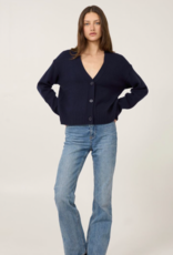 One Grey Day Aster Cashmere Cardigan