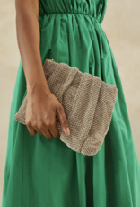 Loeffler Randall Ember Gathered Flat Clutch