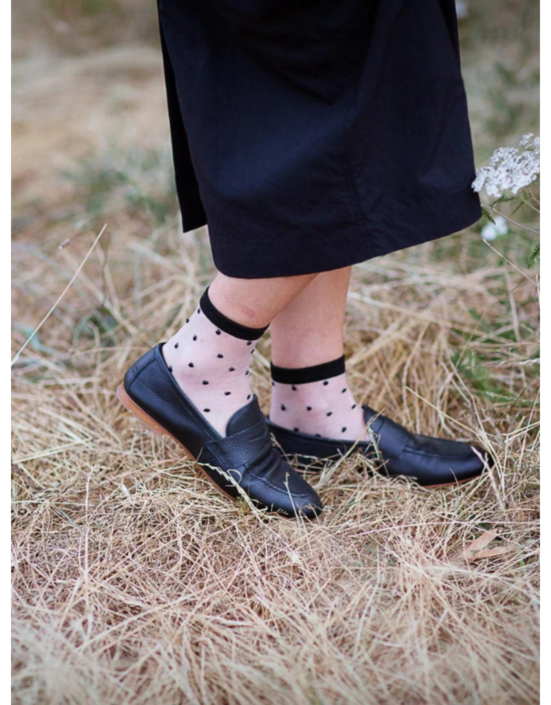 XS Unified Sheer Dots Socks