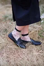 XS Unified Sheer Dots Socks
