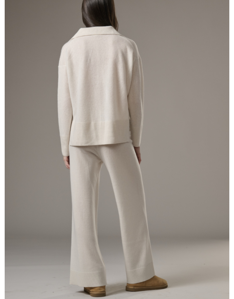 Splendid Tori Cashmere Polo Sweater
