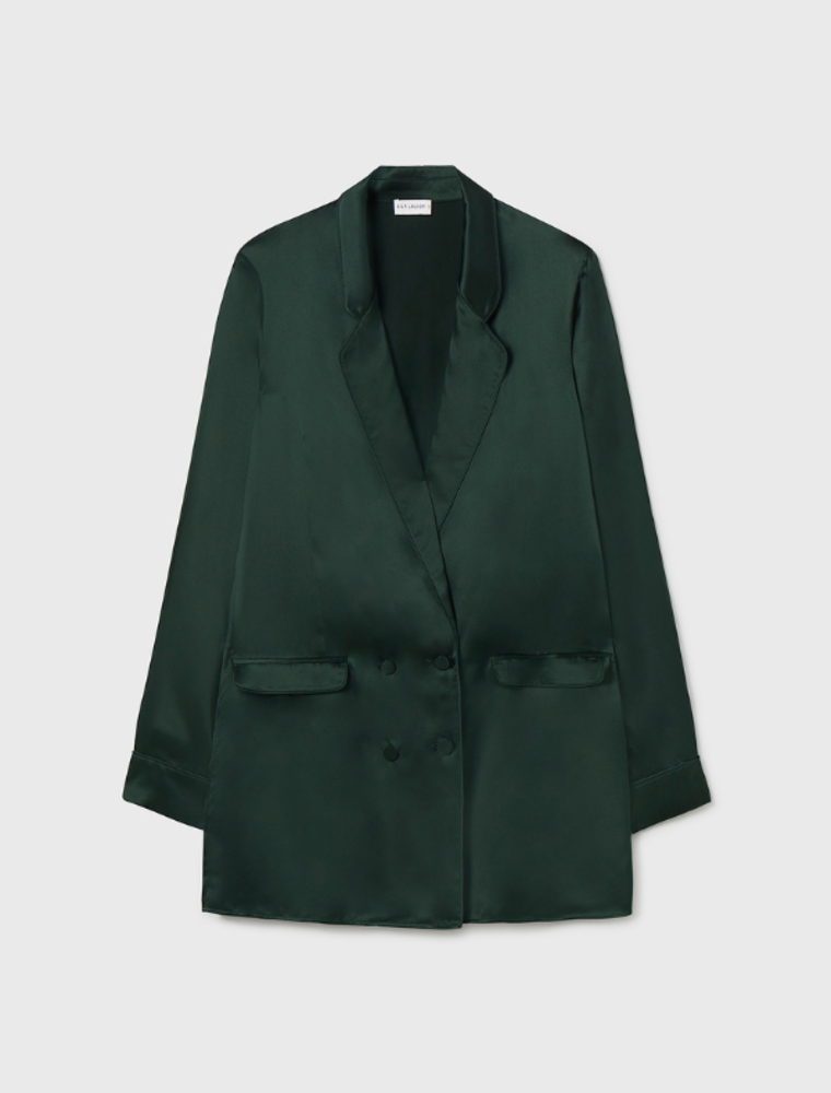 Silk Laundry Relaxed Blazer