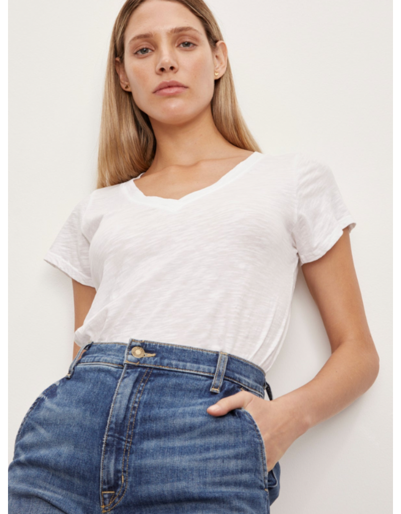 Velvet Jill City Slub V-Neck Tee
