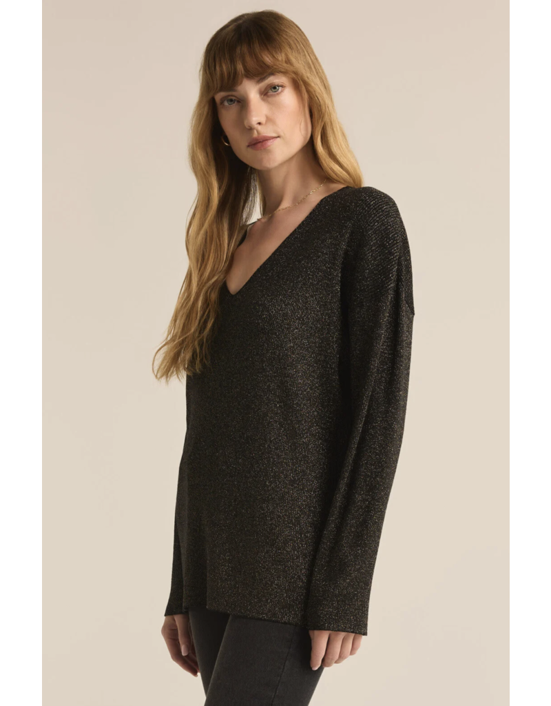 Z Supply Goldie V-Neck Sweater