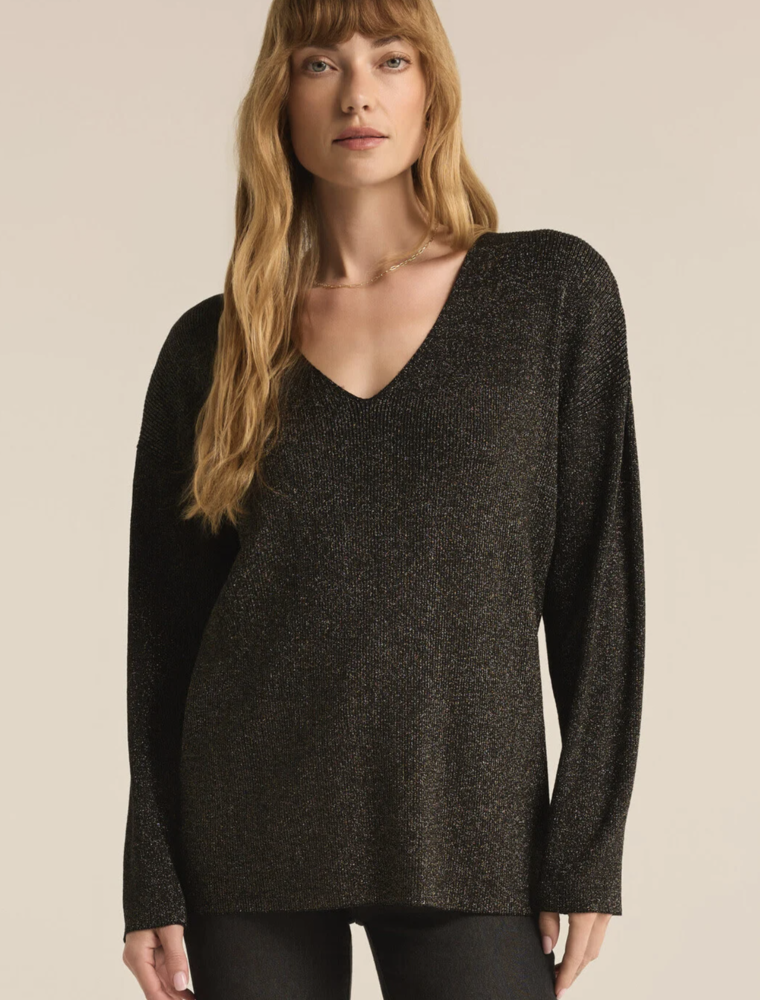 Z Supply Goldie V-Neck Sweater
