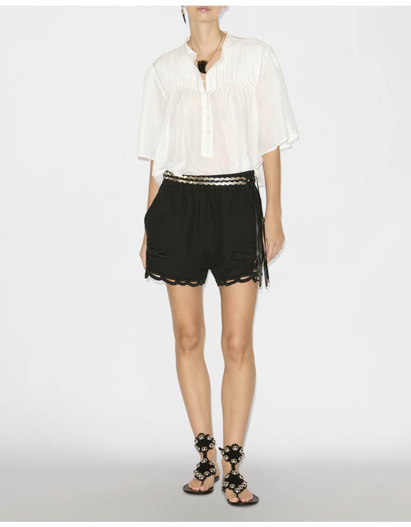 【Isabel Marant Etoile 】Safa Shorts ショートパンツ 白 SAFA SHORTS Woman white | ISABEL MARANT Official online store