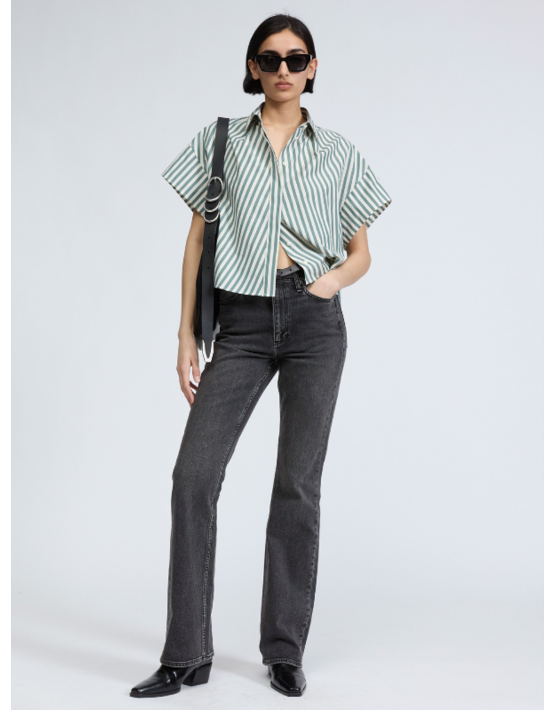 Rag & Bone Martha Stripe Poplin Shirt