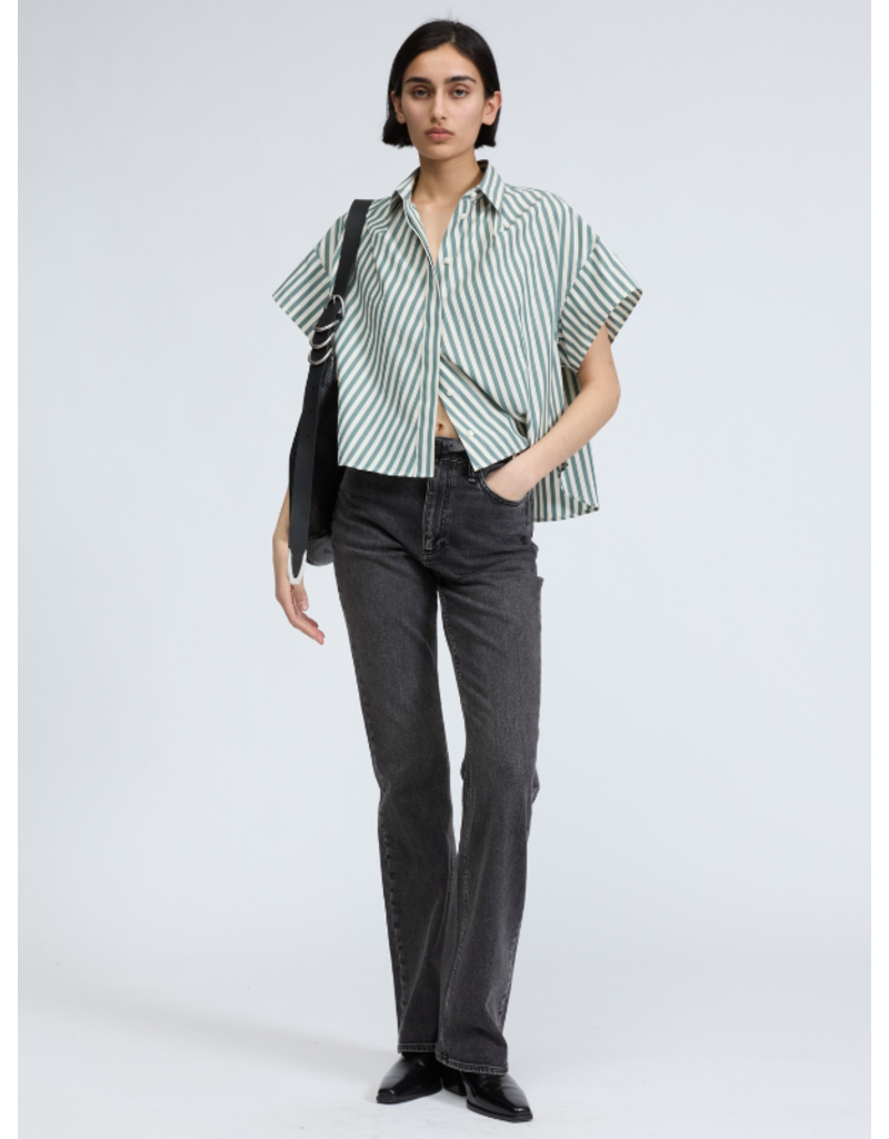 Rag & Bone Martha Stripe Poplin Shirt