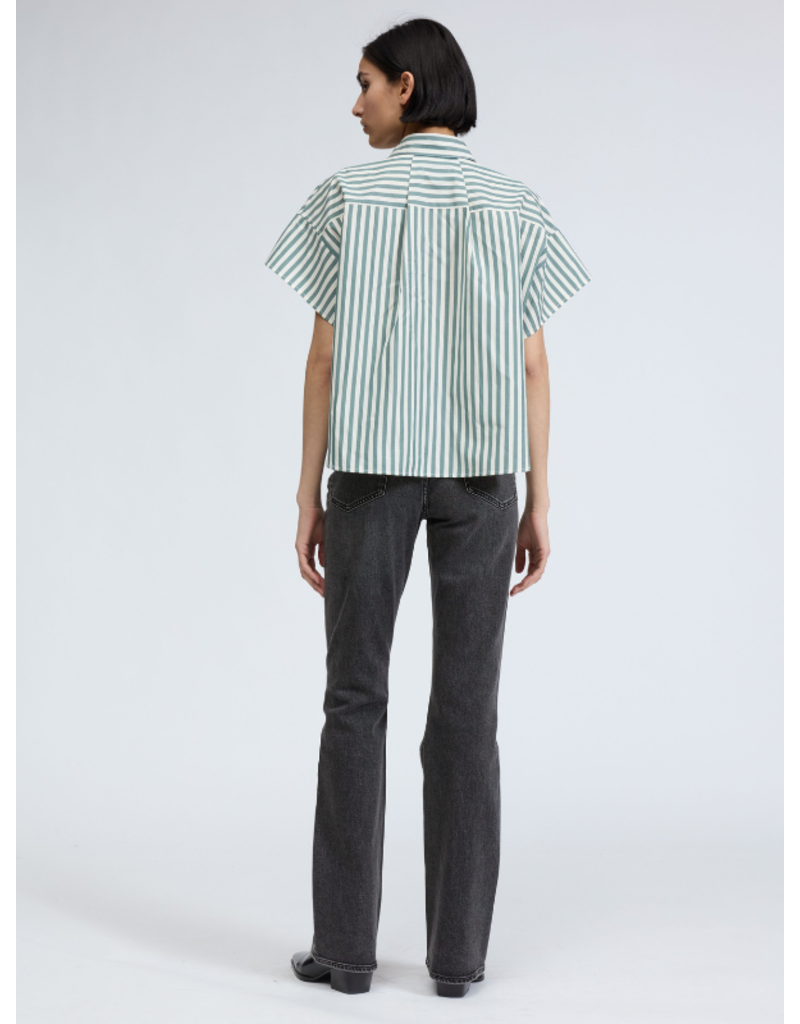 Rag & Bone Martha Stripe Poplin Shirt