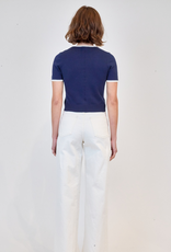 SIMKHAI Carmen Ringer Knit Top