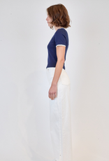 SIMKHAI Carmen Ringer Knit Top