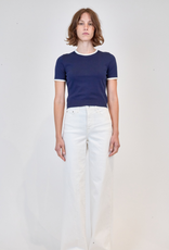 SIMKHAI Carmen Ringer Knit Top