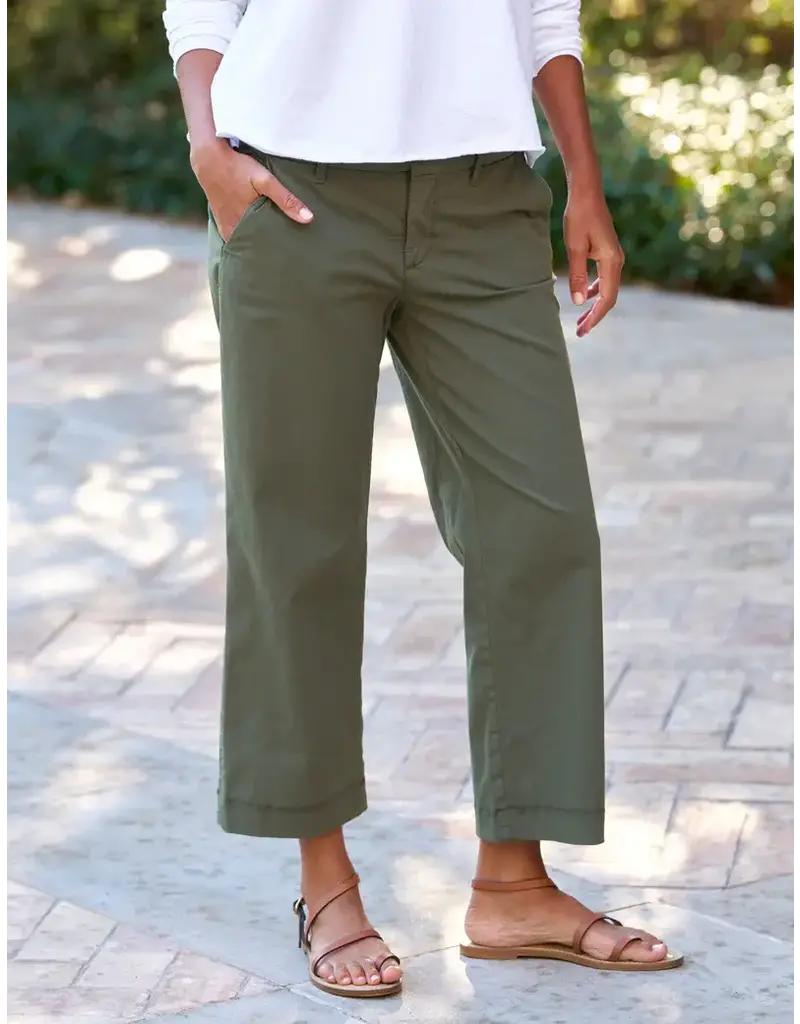 Frank & Eileen Westport Italian Wide Leg Chino