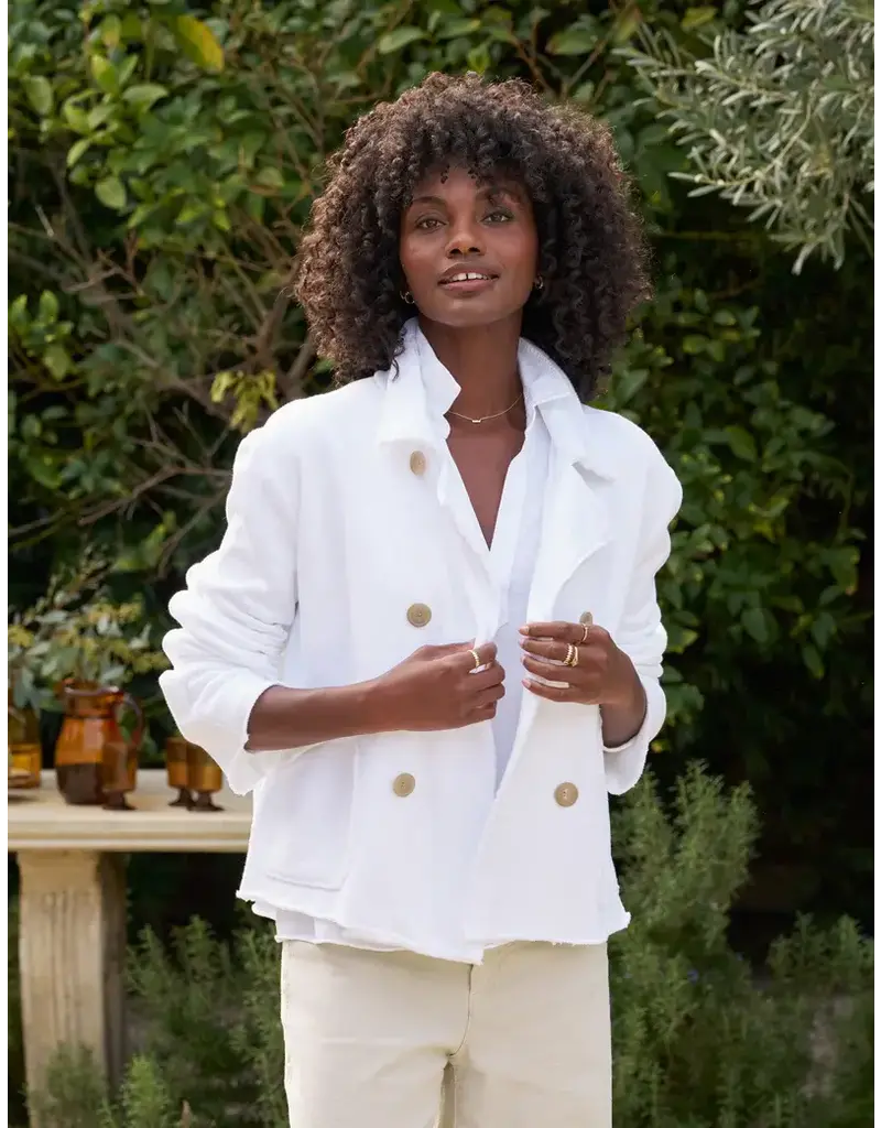 Frank & Eileen Mini Belfast Crop Peacoat