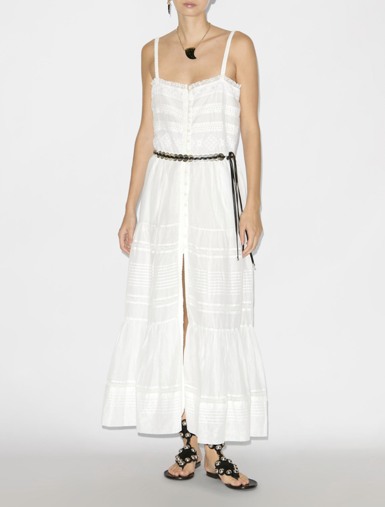 Isabel Marant Etoile Divine Lacy Cotton Dress