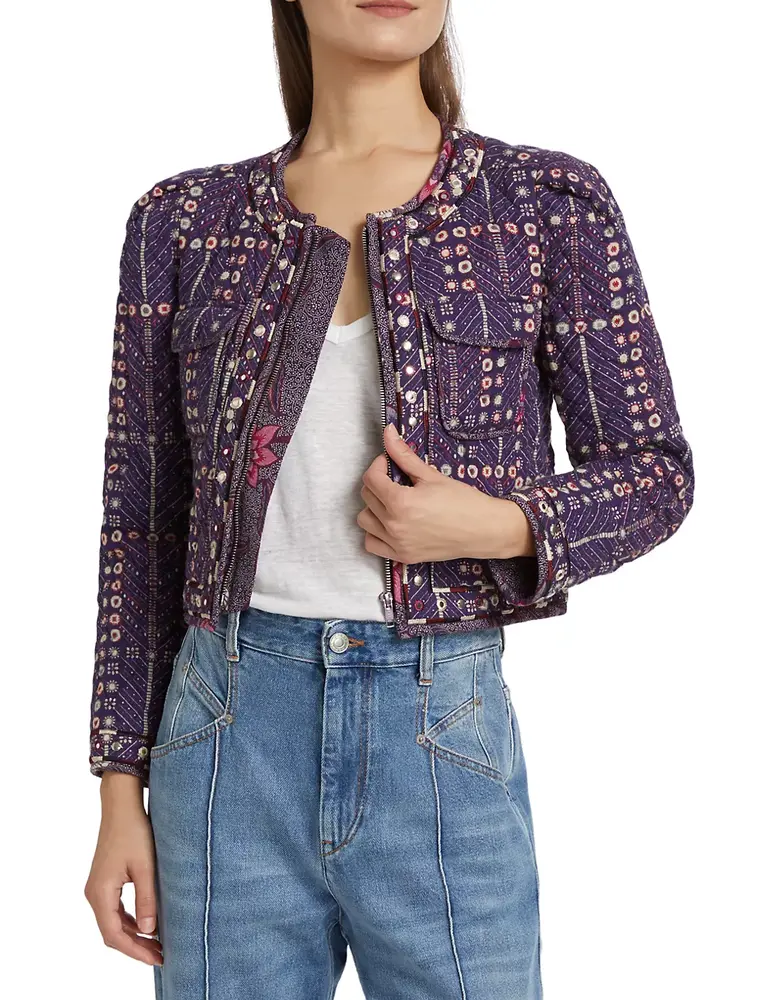 Isabel Marant Etoile Christy Folk Jacket
