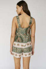 Sanctuary Button Back Cami
