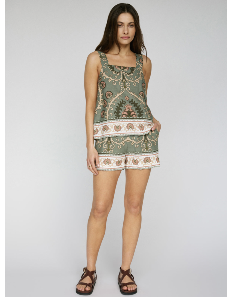 Sanctuary Button Back Cami