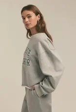Favorite Daughter Cropped  Collegiate Sweatshirt