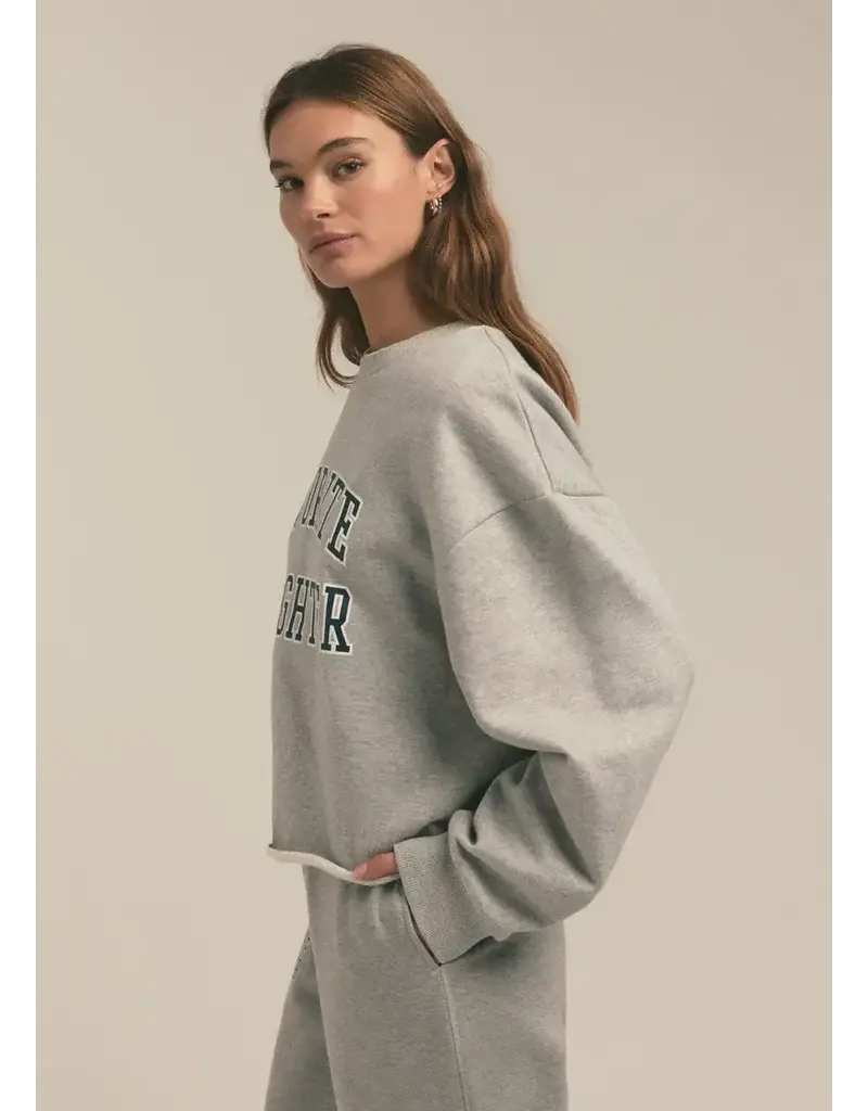 Favorite Daughter Cropped  Collegiate Sweatshirt