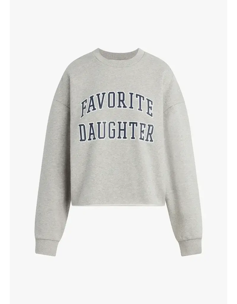 Favorite Daughter Cropped  Collegiate Sweatshirt