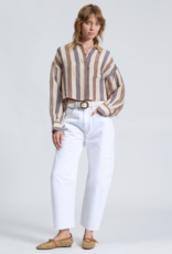 Rag & Bone Beatrice Cropped Linen Shirt