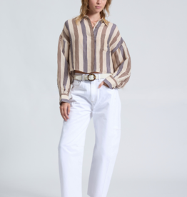 Rag & Bone Beatrice Cropped Linen Shirt
