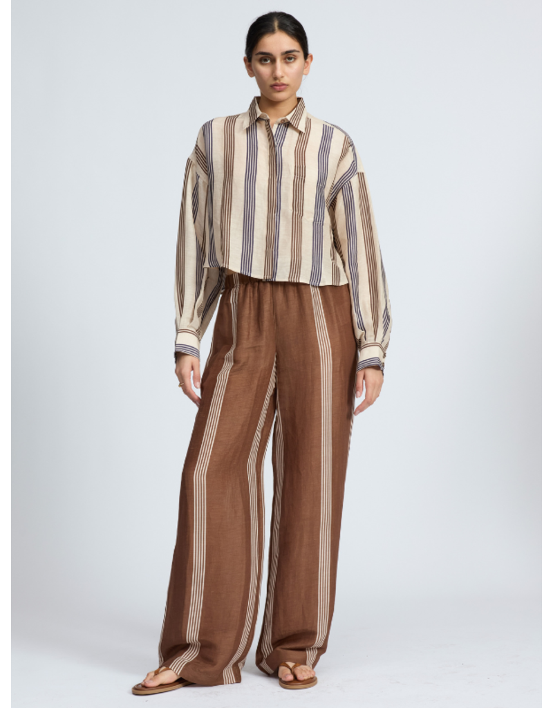 Rag & Bone Beatrice Cropped Linen Shirt