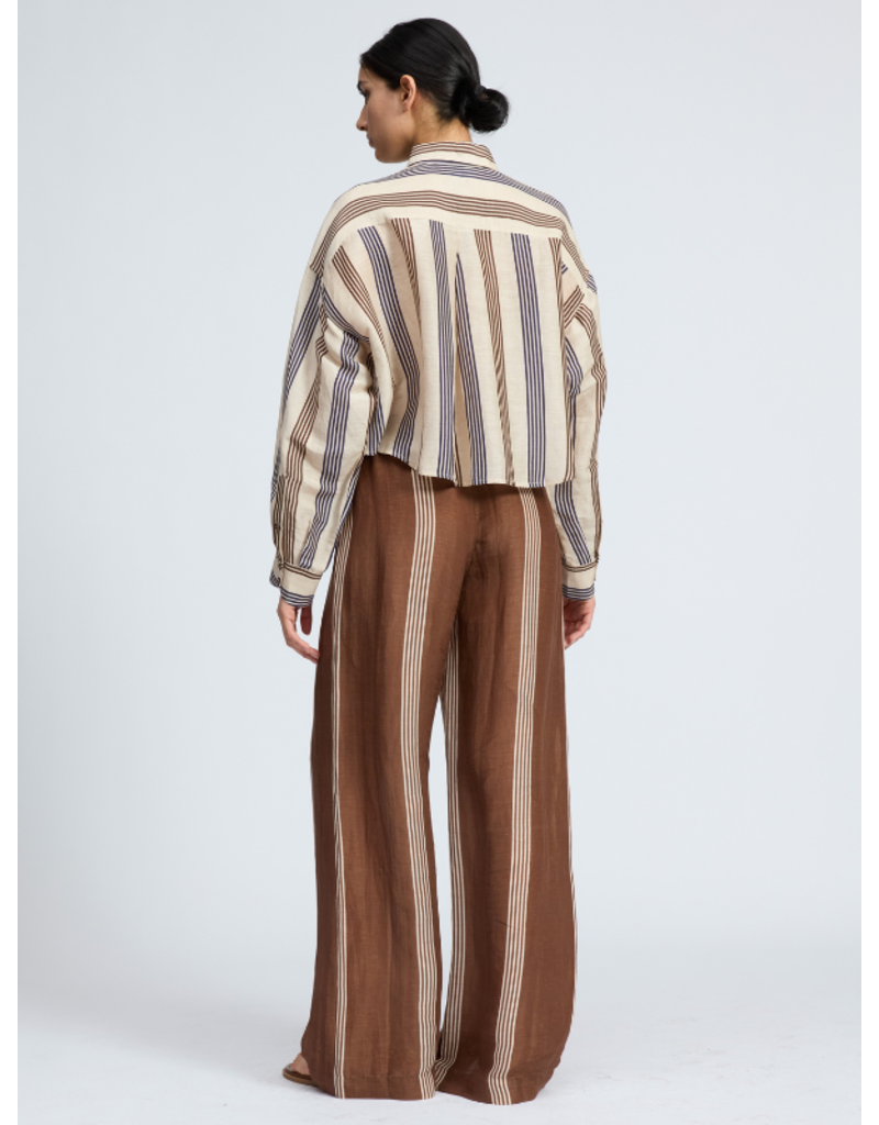 Rag & Bone Beatrice Cropped Linen Shirt