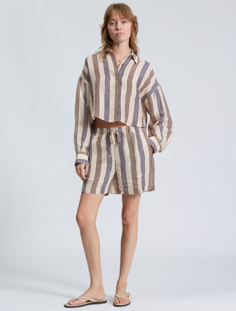 Rag & Bone Logan Linen Beach Short
