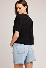 Gentle Fawn Jessa- Eyelet V-Neck Blouse