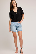 Gentle Fawn Jessa- Eyelet V-Neck Blouse