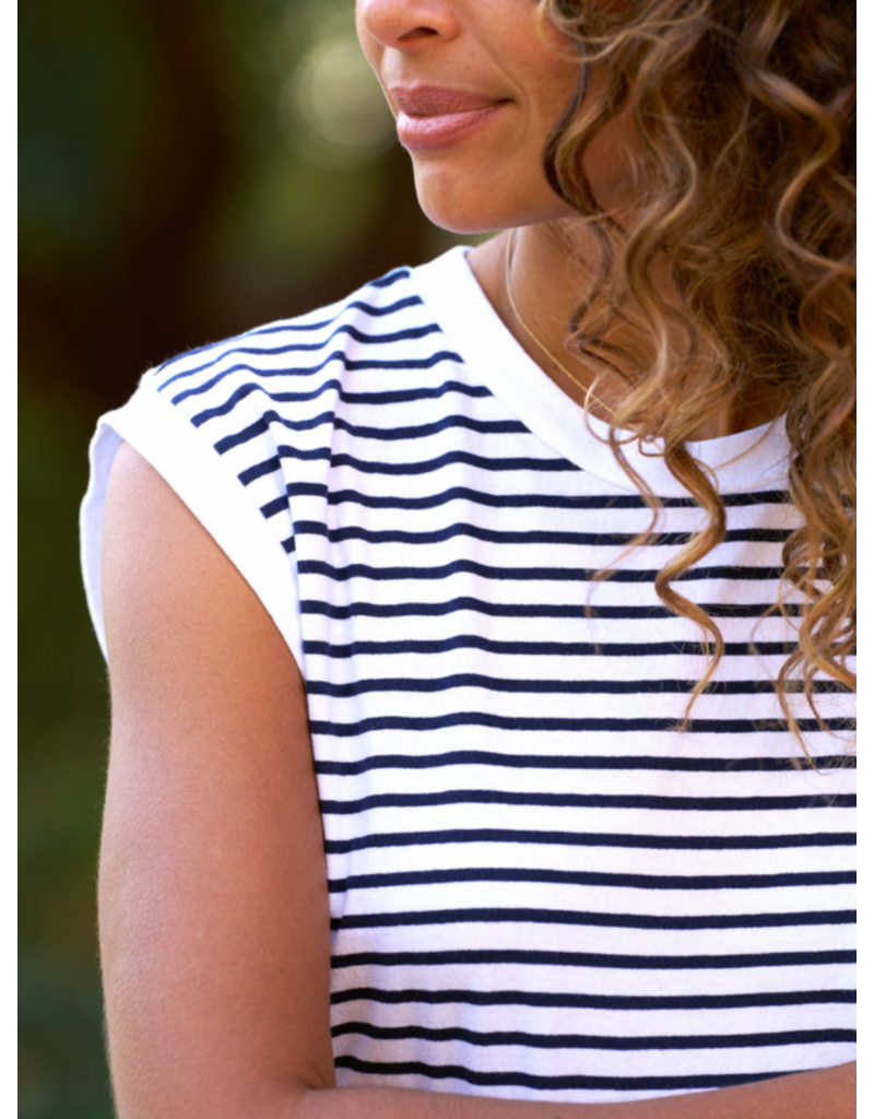 Frank & Eileen Mini Cory Muscle Tee Dress