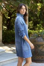 Frank & Eileen Southern Ireland Long-Sleeve Playsuit Dress