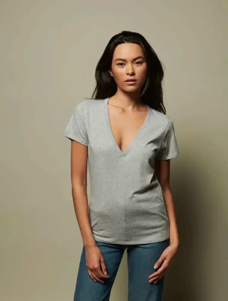 Nation Los Angeles Blair Slim V-Neck