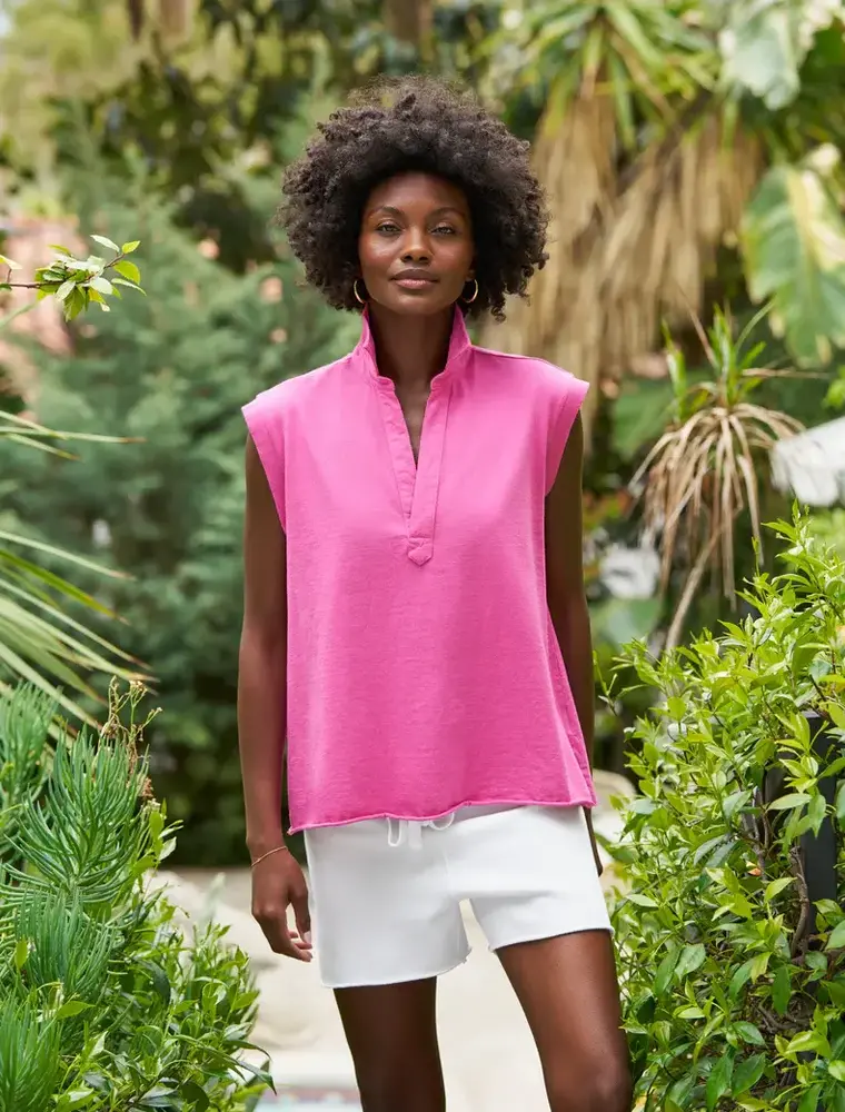 Frank & Eileen Olivia Popover Collar Tank