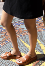 Emerson Fry High Neck Short Dress - Black Linen