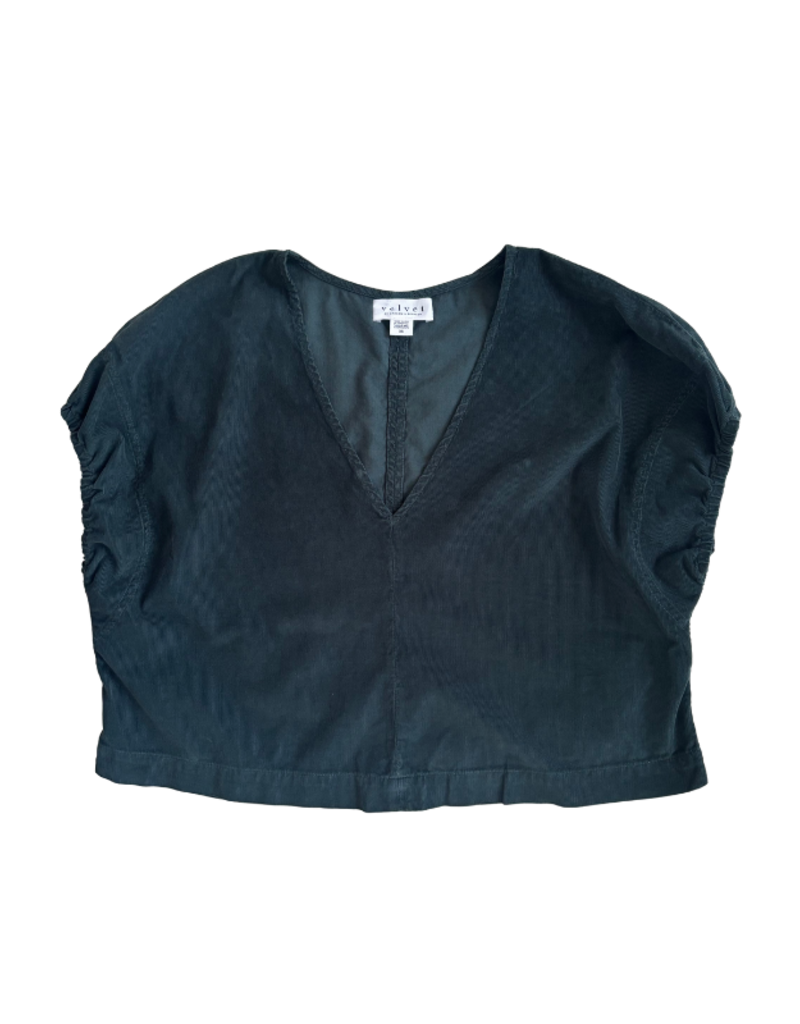 Velvet Cotton Corduroy Top