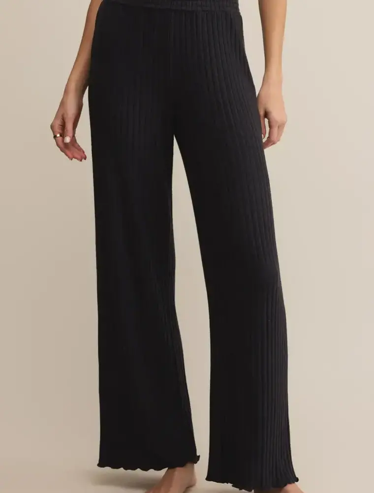 Z Supply Dawn Smocked Rib Pant