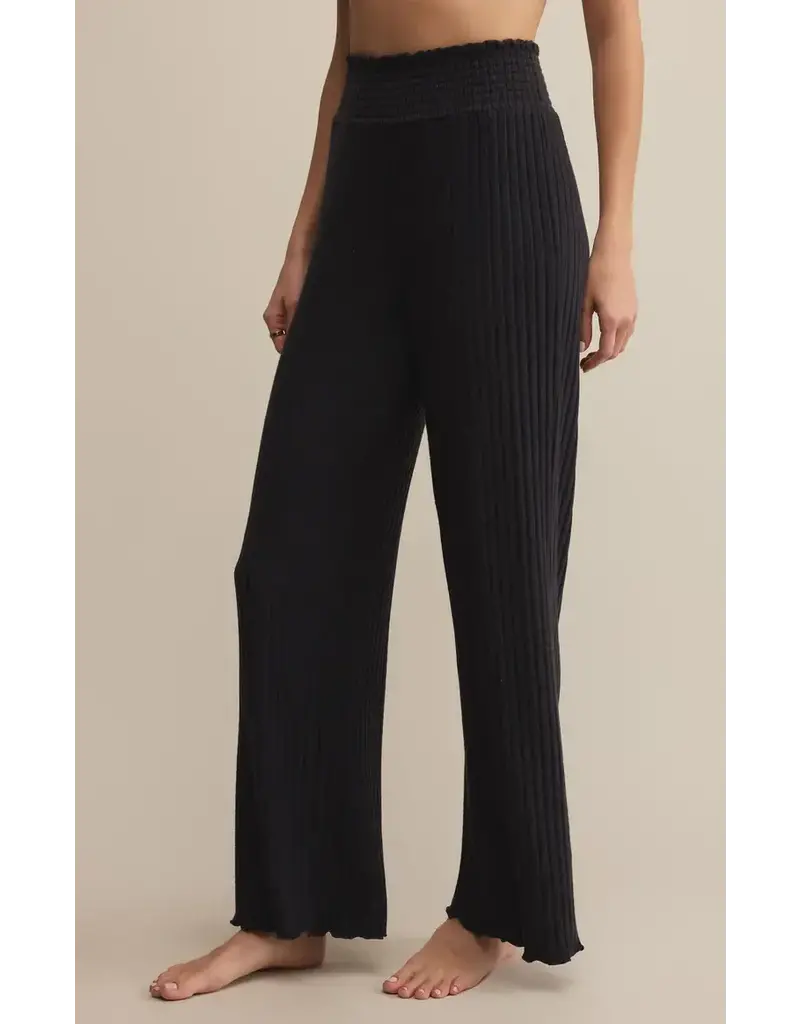Z Supply Dawn Smocked Rib Pant