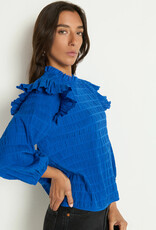 Nation Los Angeles Aria Ruffle Top