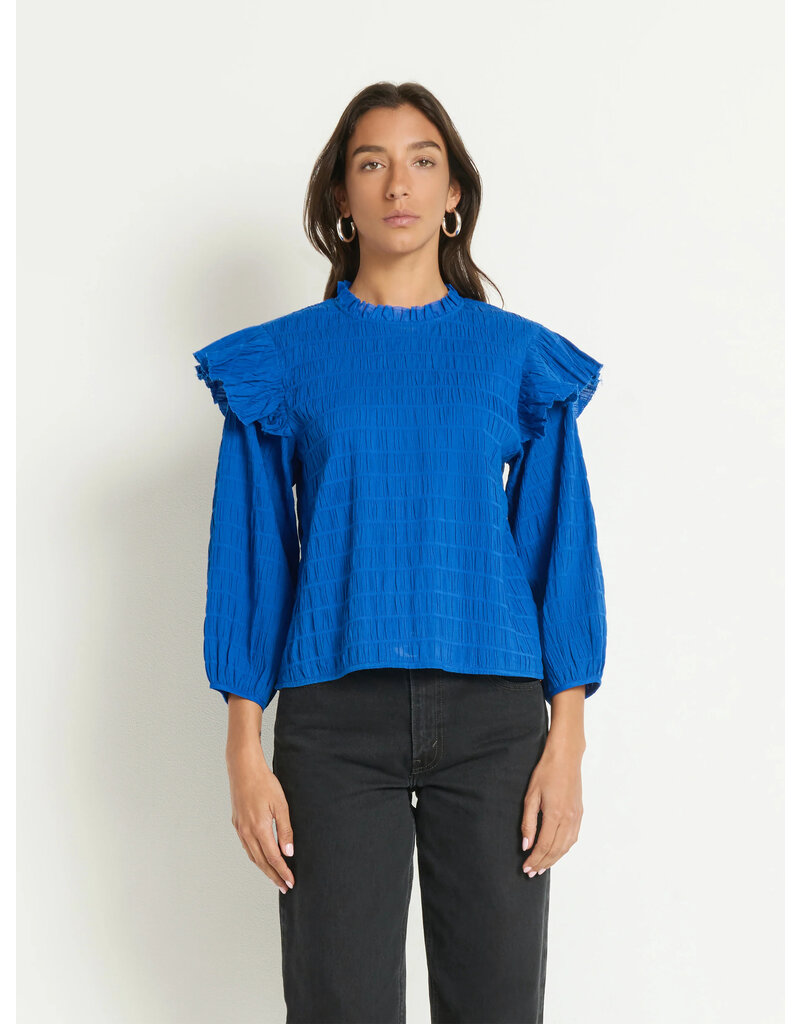 Nation Los Angeles Aria Ruffle Top