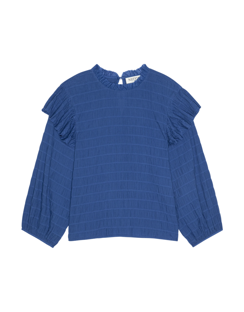 Nation Los Angeles Aria Ruffle Top