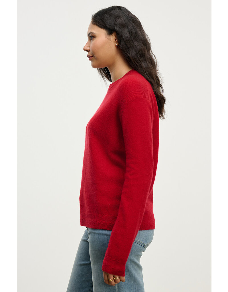 Velvet Crystal Cashmere Sweater